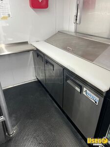 2023 Food Trailer Kitchen Food Trailer Diamond Plated Aluminum Flooring Florida for Sale