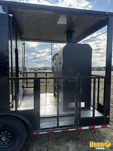 2023 Freedom 28x8.5 Barbecue Food Trailer Cabinets Illinois for Sale