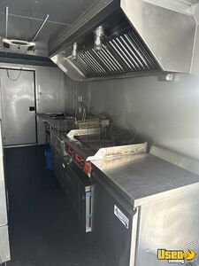 2023 Freedom 28x8.5 Barbecue Food Trailer Stainless Steel Wall Covers Illinois for Sale