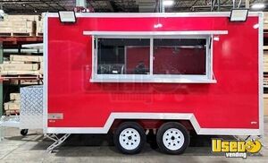 2023 Gsi-8x12-food-trailer-red Kitchen Food Trailer Cabinets Illinois for Sale