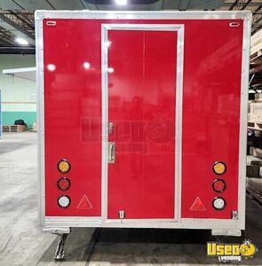 2023 Gsi-8x12-food-trailer-red Kitchen Food Trailer Insulated Walls Illinois for Sale