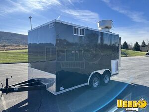 2023 High Country Cargo Kitchen Food Trailer Stainless Steel Wall Covers Pennsylvania for Sale