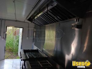 2023 Kitchen Food Trailer Diamond Plated Aluminum Flooring Texas for Sale