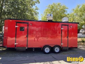 2023 Kitchen Trailer Barbecue Food Trailer Air Conditioning Texas for Sale