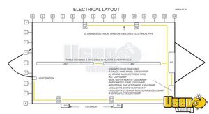 2023 Kitchen Trailer Kitchen Food Trailer Diamond Plated Aluminum Flooring California for Sale