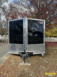 2023 Kitchen Trailer Kitchen Food Trailer Diamond Plated Aluminum Flooring Massachusetts for Sale