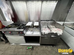 2023 Kitchen Trailer Kitchen Food Trailer Diamond Plated Aluminum Flooring Texas for Sale