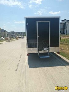 2023 Kitchen Trailer Kitchen Food Trailer Diamond Plated Aluminum Flooring Texas for Sale