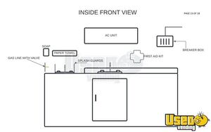 2023 Kitchen Trailer Kitchen Food Trailer Exhaust Hood California for Sale