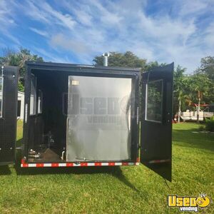 2023 Kitchen Trailer Kitchen Food Trailer Exterior Customer Counter Florida for Sale