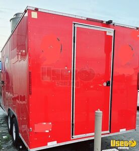 2023 Kitchen Trailer Kitchen Food Trailer Stainless Steel Wall Covers California for Sale