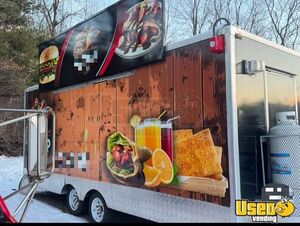 2023 Kitchen Trailer Kitchen Food Trailer Stainless Steel Wall Covers Massachusetts for Sale