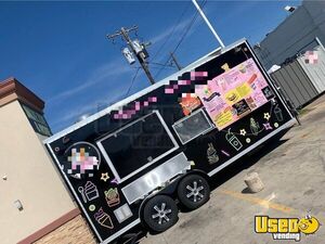2023 Kitchen Trailer Kitchen Food Trailer Stainless Steel Wall Covers Texas for Sale