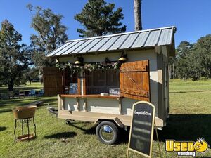 2023 Mobile Bar Beverage - Coffee Trailer Concession Window Florida for Sale