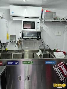 2023 One Fat Frog Kitchen Food Trailer Chef Base Florida for Sale