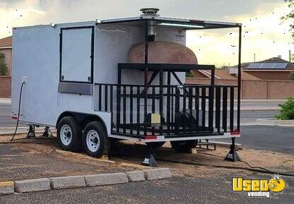 2023 Pizza Concession Trailer Pizza Trailer Exterior Customer Counter New Mexico for Sale