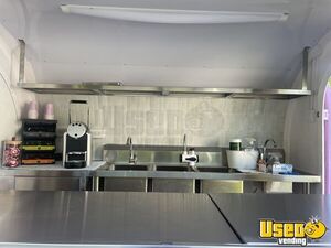 2023 Pst-tn20 Ice Cream Trailer Diamond Plated Aluminum Flooring Vermont for Sale