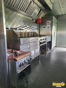 2023 Quality Cargo Kitchen Food Trailer Stainless Steel Wall Covers Florida for Sale