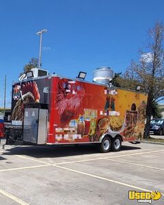 2023 Rft 8.5x22 Kitchen Food Trailer Exterior Customer Counter Texas for Sale