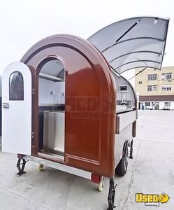 2023 Rounded Concession Trailer Concession Window Wisconsin for Sale