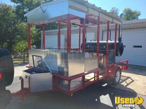 2023 Smoker Trailer Open Bbq Smoker Trailer Grease Trap Oklahoma for Sale