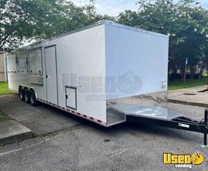 2023 Triple Axel 32x8.5x8 Kitchen Food Trailer Florida for Sale