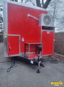 2023 Yjusa Barbecue Food Trailer Concession Window Michigan for Sale