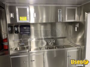 2024 16 Foot Concession Trailer Kitchen Food Trailer Grease Trap California for Sale