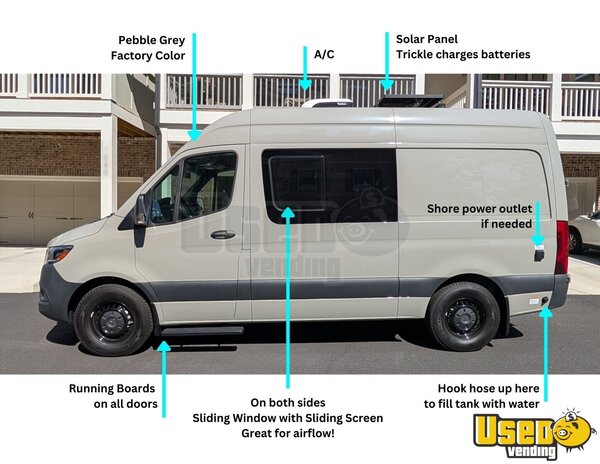 2024 2500 Mercedes Sprinter Pet Care / Veterinary Truck Georgia Diesel Engine for Sale