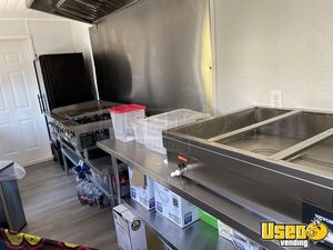 2024 26ft Lowboy Cu Kitchen Food Trailer Exterior Customer Counter Texas for Sale