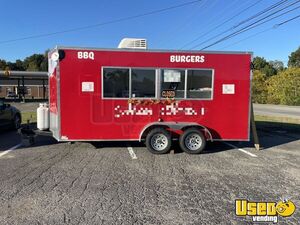 2024 7x16ta2 Kitchen Food Trailer Air Conditioning Tennessee for Sale