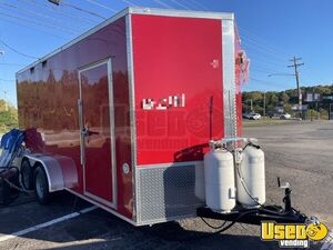 2024 7x16ta2 Kitchen Food Trailer Concession Window Tennessee for Sale