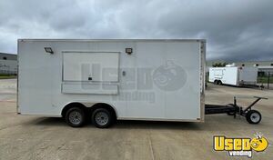 2024 8.5x 20ta Concession Trailer Air Conditioning Texas for Sale