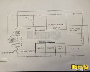 2024 8.5x20ta2 Kitchen Food Trailer Exhaust Fan Indiana for Sale