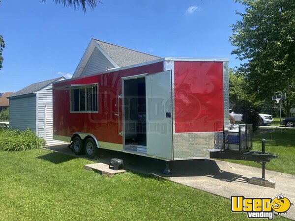 2024 8.5x20ta2 Kitchen Food Trailer Indiana for Sale