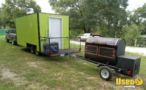 2024 Barbecue Concession Trailer Barbecue Food Trailer Concession Window Missouri for Sale