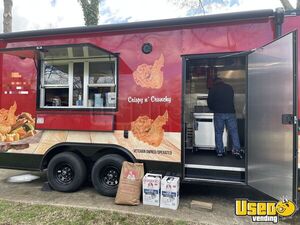 2024 Cargo Body Style Kitchen Food Trailer Concession Window Texas for Sale