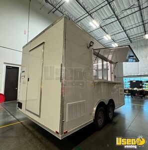 2024 Chef Unit 8.5'x16' Kitchen Food Trailer Concession Window Texas for Sale