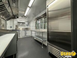 2024 Chef Unit 8.5'x16' Kitchen Food Trailer Fire Extinguisher Texas for Sale