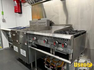 2024 Chef Unit 8.5'x16' Kitchen Food Trailer Flatgrill Texas for Sale