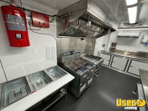 2024 Chef Unit 8.5'x16' Kitchen Food Trailer Fryer Texas for Sale