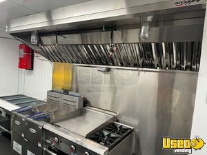 2024 Chef Unit 8.5'x16' Kitchen Food Trailer Stovetop Texas for Sale