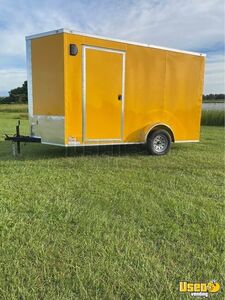 2024 Concession Trailer Concession Trailer Diamond Plated Aluminum Flooring Georgia for Sale