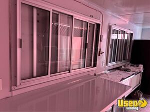 2024 Concession Trailer Concession Trailer Diamond Plated Aluminum Flooring Texas for Sale