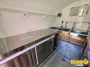 2024 Concession Trailer Concession Trailer Exterior Lighting Texas for Sale