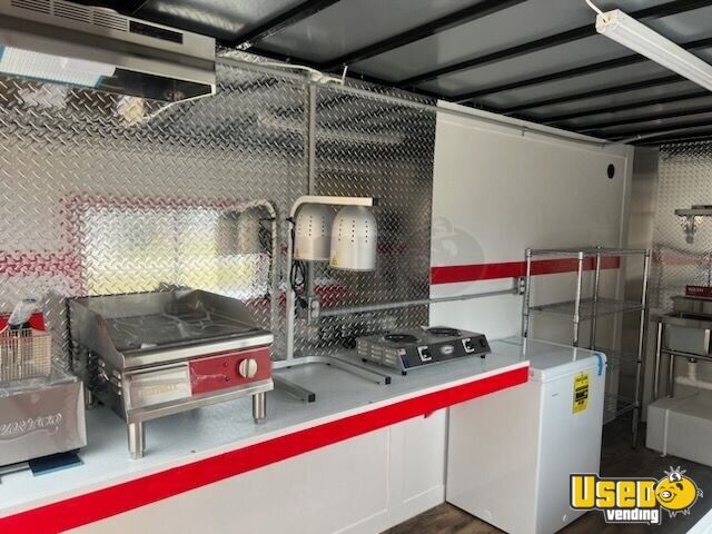 BRAND NEW 2024 7 X 16 Diamond Cargo Food Concession Trailer For   2024 Concession Trailer Concession Trailer Interior Lighting Ohio 0562517 12j Xl 