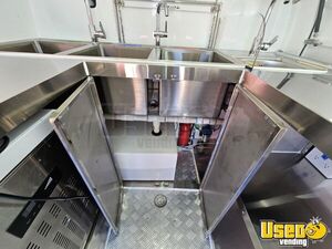 2024 Concession Trailer Concession Trailer Interior Lighting Texas for Sale