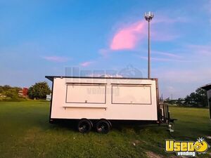 2024 Exp18 Kitchen Food Trailer Stainless Steel Wall Covers Texas for Sale