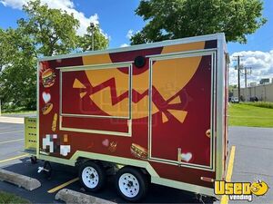 2024 Food Concession Trailer Kitchen Food Trailer Air Conditioning Illinois for Sale