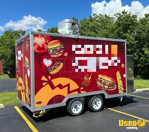 2024 Food Concession Trailer Kitchen Food Trailer Concession Window Illinois for Sale